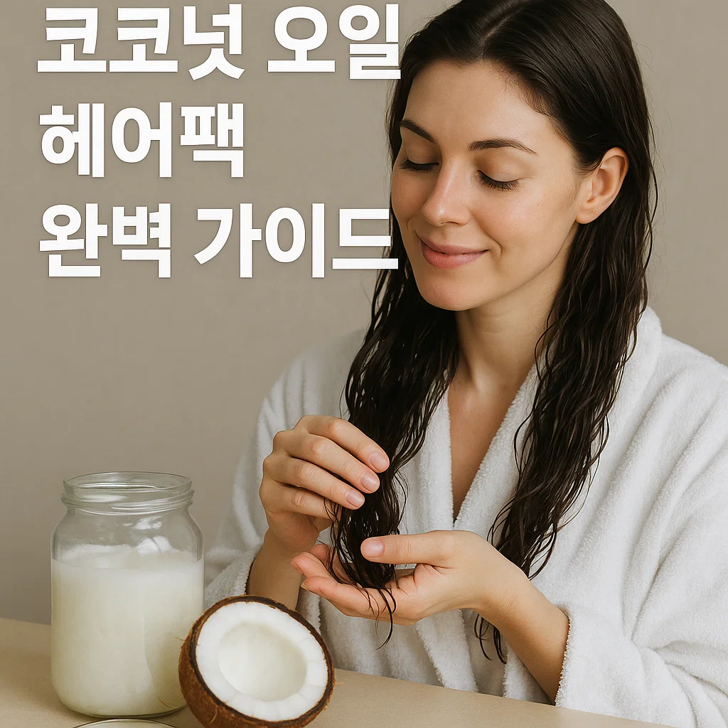 코코넛 오일 헤어팩 완벽 가이드