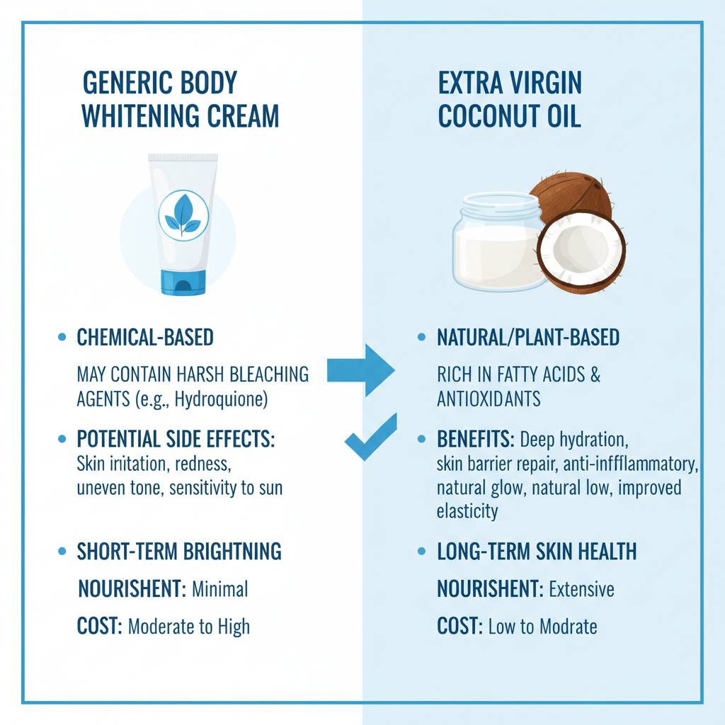 코코넛오일로 바디 미백 가능할까? 피부 전문가가 정리한 톤업·착색 완화 근거 Image 2