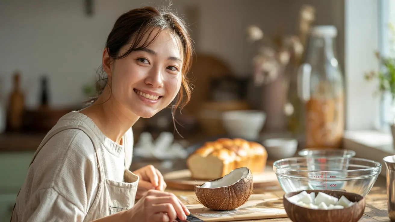 코코넛 오일 베이킹 추천! 촉촉한 쿠키·머핀·팬케이크까지