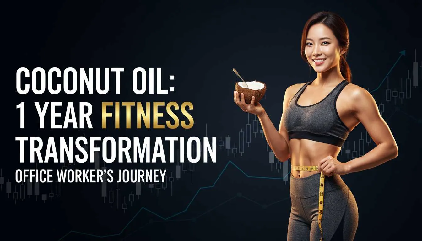 코코넛오일 1년 섭취 후기: 평범한 직장인의 놀라운 체력…